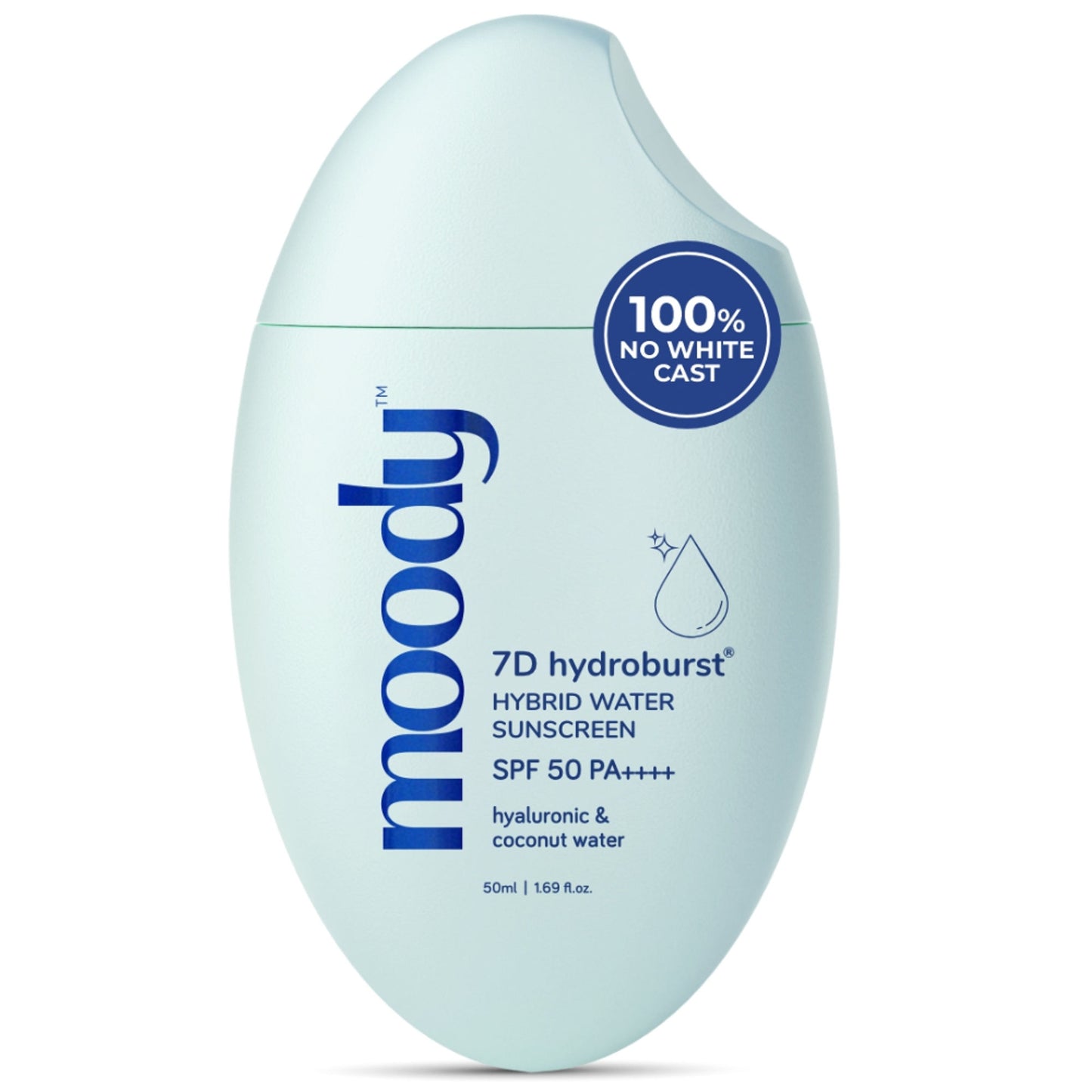 Moody Hydro Burst Water Sunscreen with SPF 50