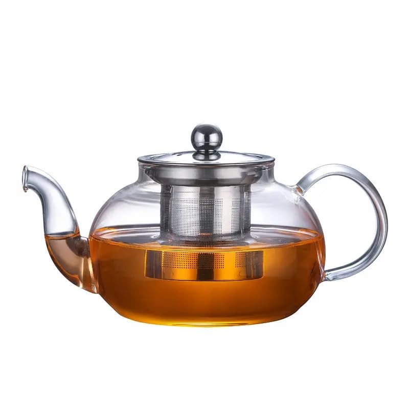 Jinelza Borosilicate Glass Teapot 650ML
