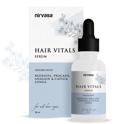 Nirvasa Redensyl 3% Hair Vitals DHT Blocker & Hair Growth Serum for Hair Fall Control