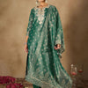 Indyancart IE Women Ethnic Motifs Embroidered Regular Kurta with Trousers & With Dupatta