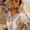 Dhiyona IE Floral Printed Regular Sequinned Pure Cotton Kurta with Trousers & Dupatta