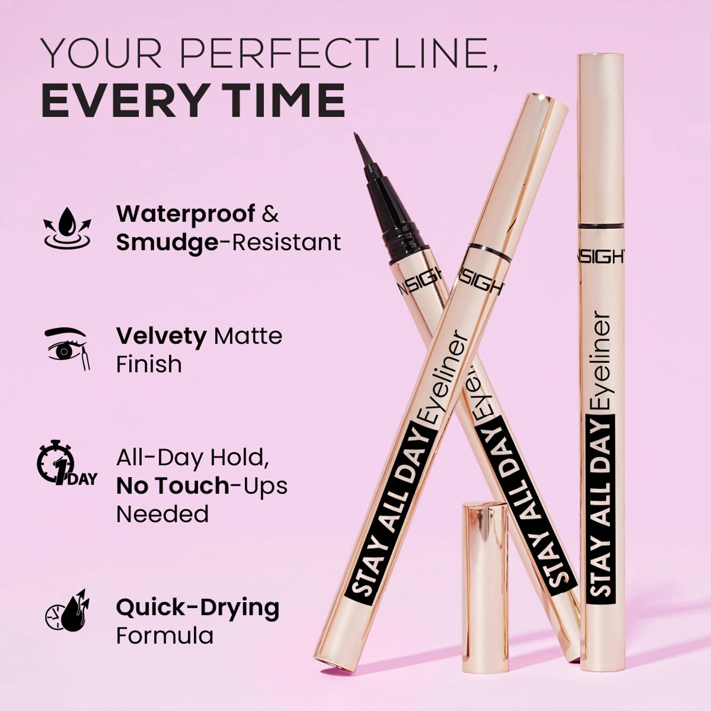 Insight Make - Up Essentials Stay All Day Eyeliner