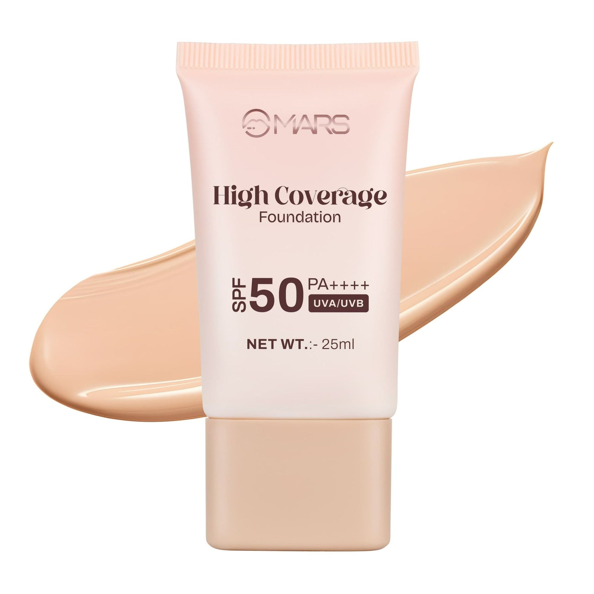MARS SPF 50 PA++++ High Coverage Foundation - 03 Natural Beige