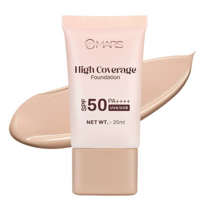 MARS SPF 50 PA++++ High Coverage Foundation - 04 Neutral Charm