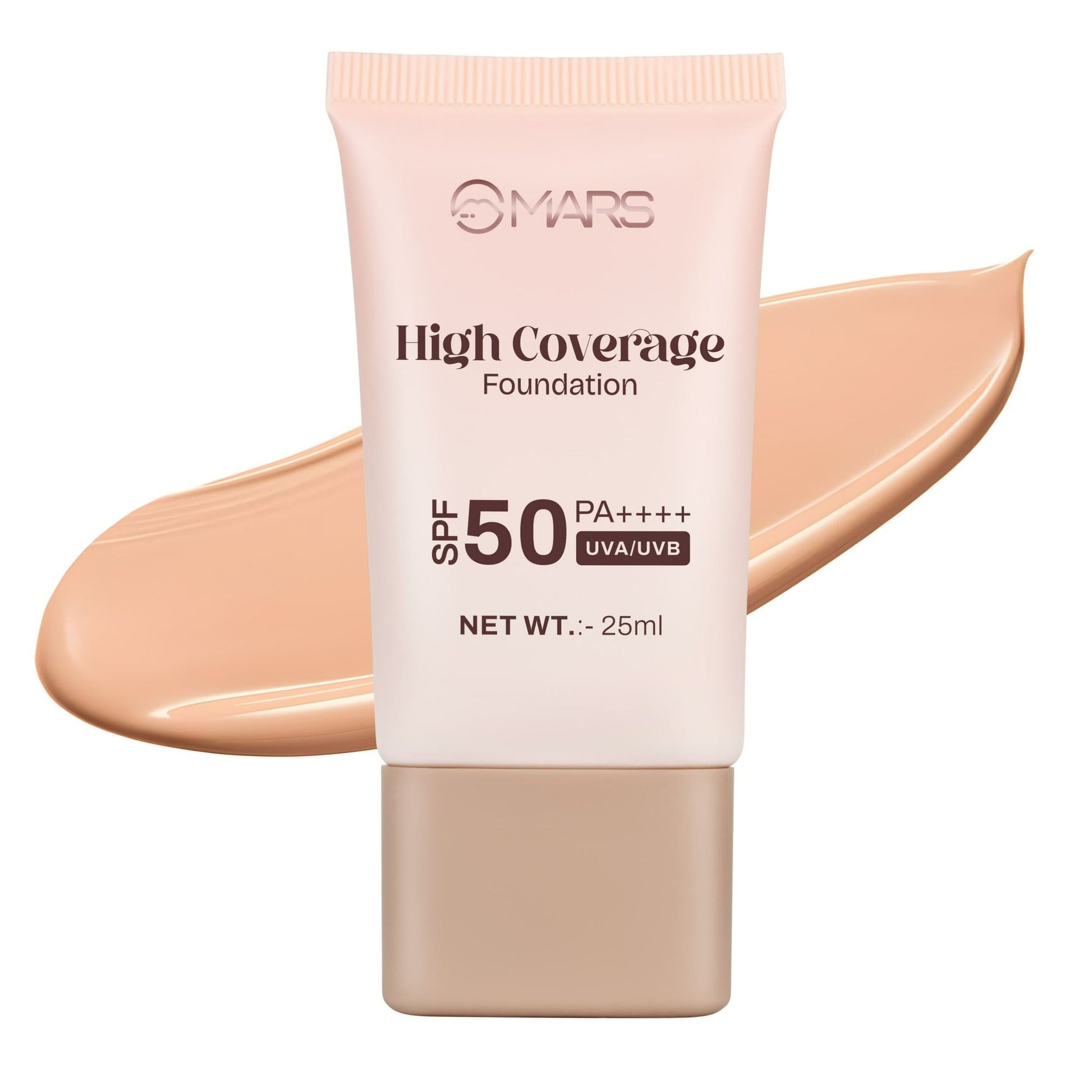 MARS SPF 50 PA++++ High Coverage Foundation - 05 Sandstone