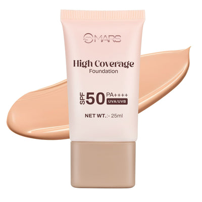 MARS SPF 50 PA++++ High Coverage Foundation - 05 Sandstone
