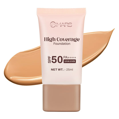 MARS SPF 50 PA++++ High Coverage Foundation - 07 Almond