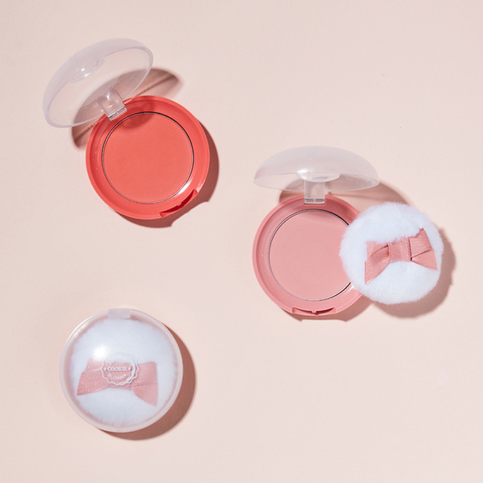 ETUDE Lovely Cookie Pressed Powder Blush - Red Grapefruit Pudding