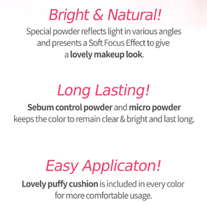 ETUDE Lovely Cookie Pressed Powder Blush - Red Grapefruit Pudding