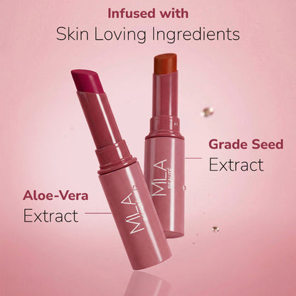 Mila Beauté Ultra Rich Transferproof Lipstick - 14 Fire Brick