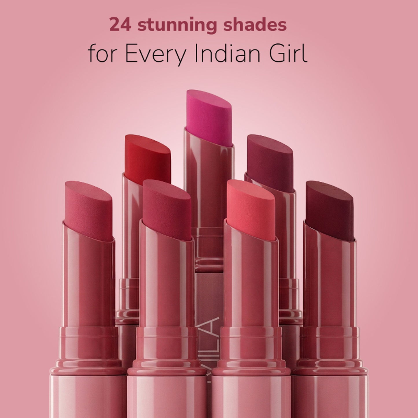 Mila Beauté Ultra Rich Transferproof Lipstick - 23 Ruby Maroon