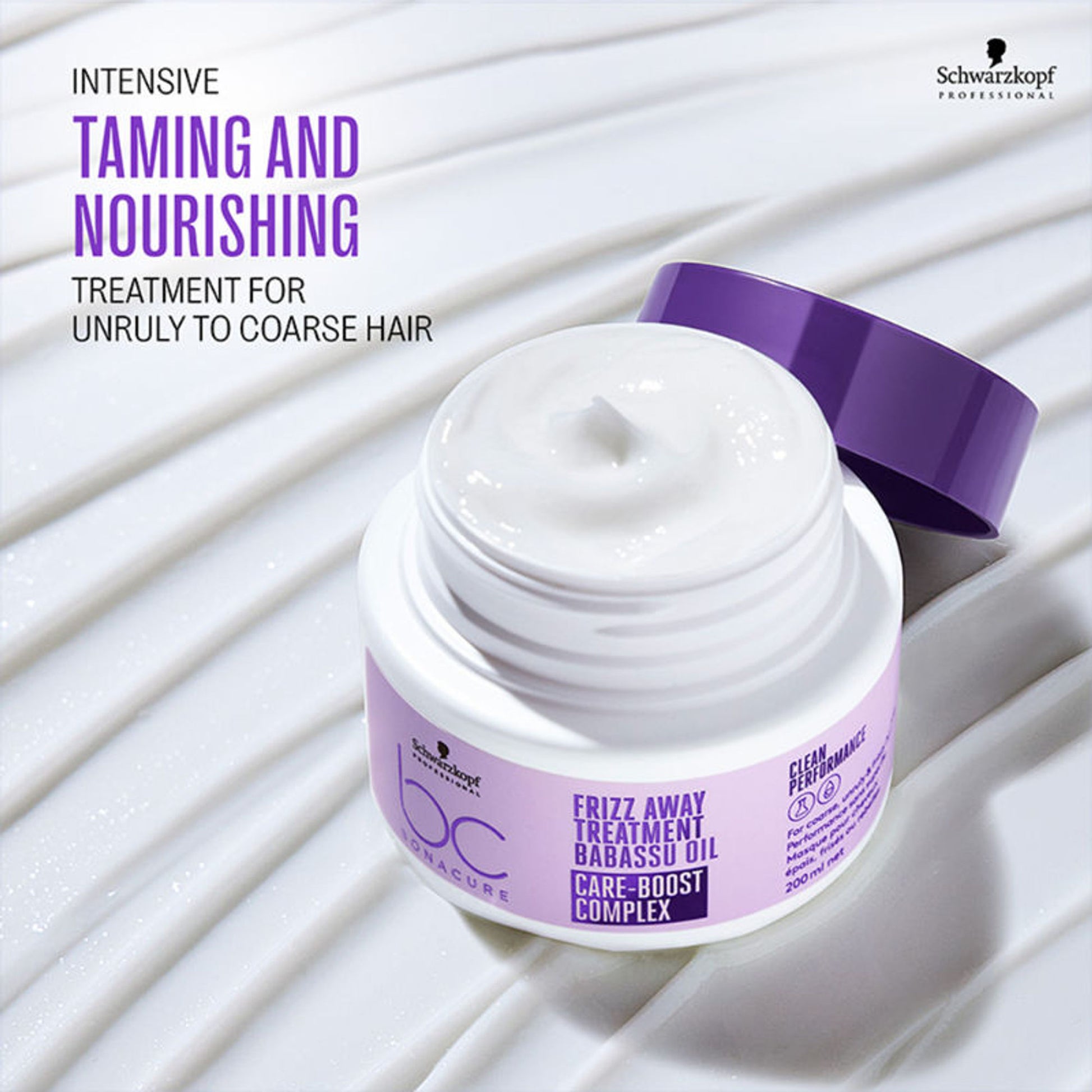 Schwarzkopf Professional Bonacure Frizz Away Treatment With Babassu Oil