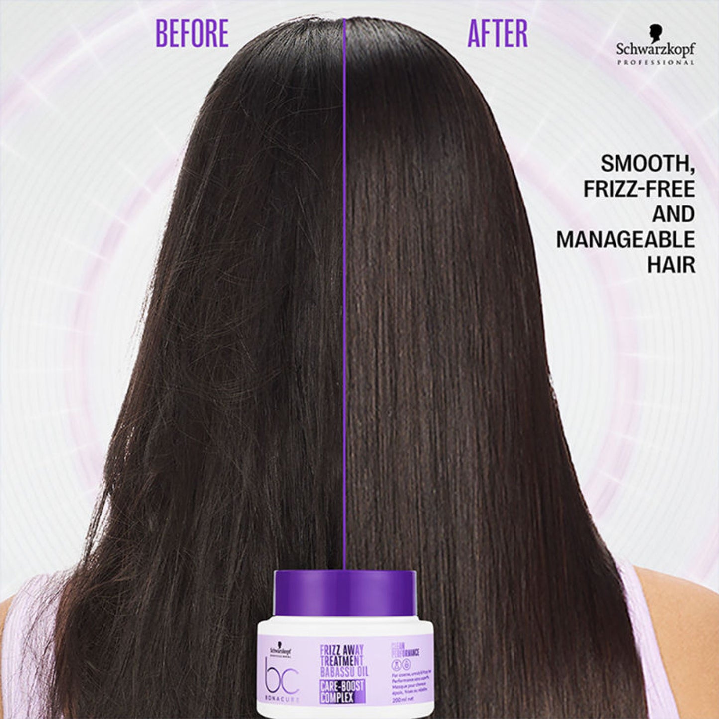 Schwarzkopf Professional Bonacure Frizz Away Treatment With Babassu Oil