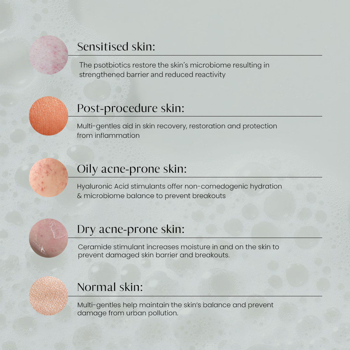 Dab to Fab Peace Host Balm to Gel Exfoliating Cleanser with turmeric and niacinamide for dry, sensitive skin.