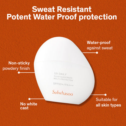Sulwhasoo UV Daily Fluid Sunscreen SPF 50+ PA+++