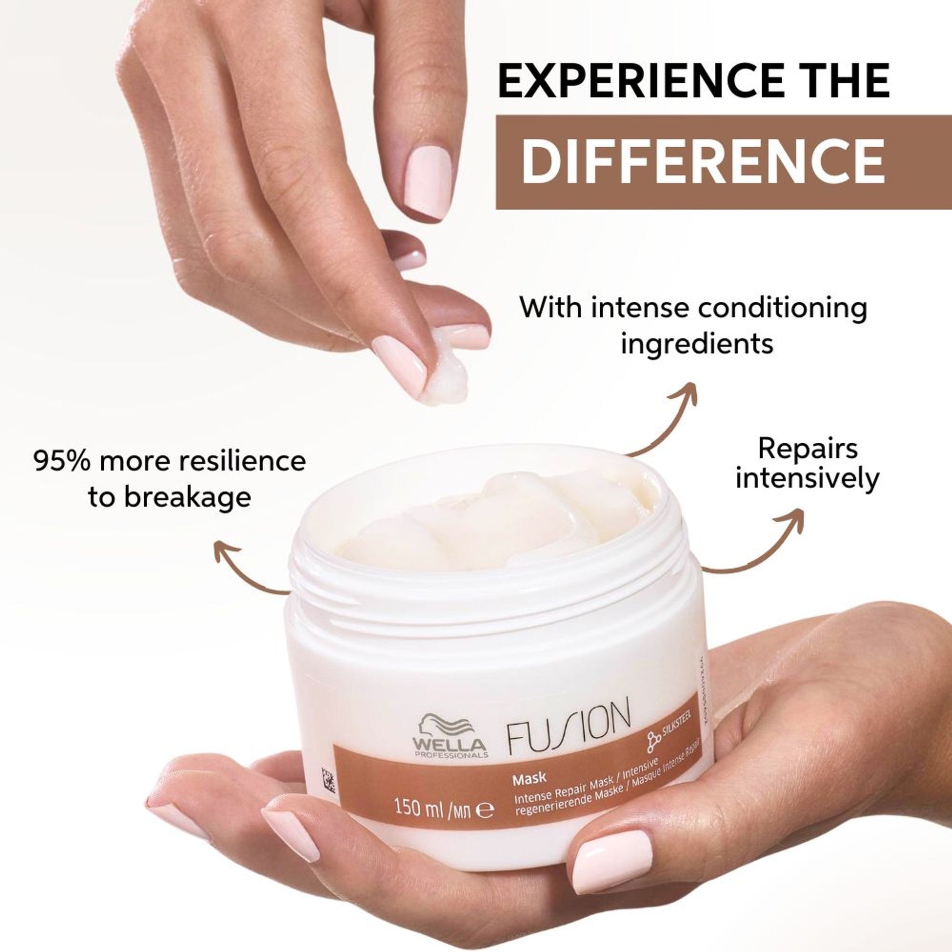 Wella Professionals Fusion Intense Repair Hair Mask For Frizzy & Damaged Hair
