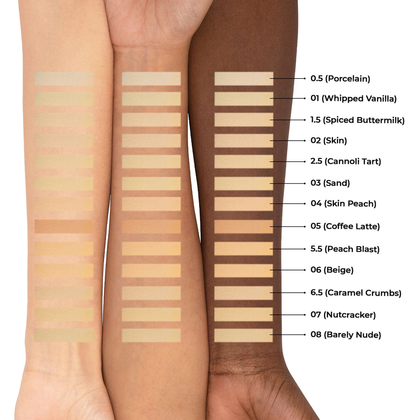 PAC Spotlight Liquid Concealer - 6.5 Caramel Crumbs
