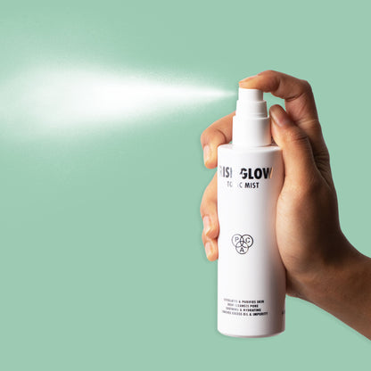 PAC Rise & Glow Tonic Mist - Moisturizes, Hydrates & Preps Skin for Smooth Makeup Application