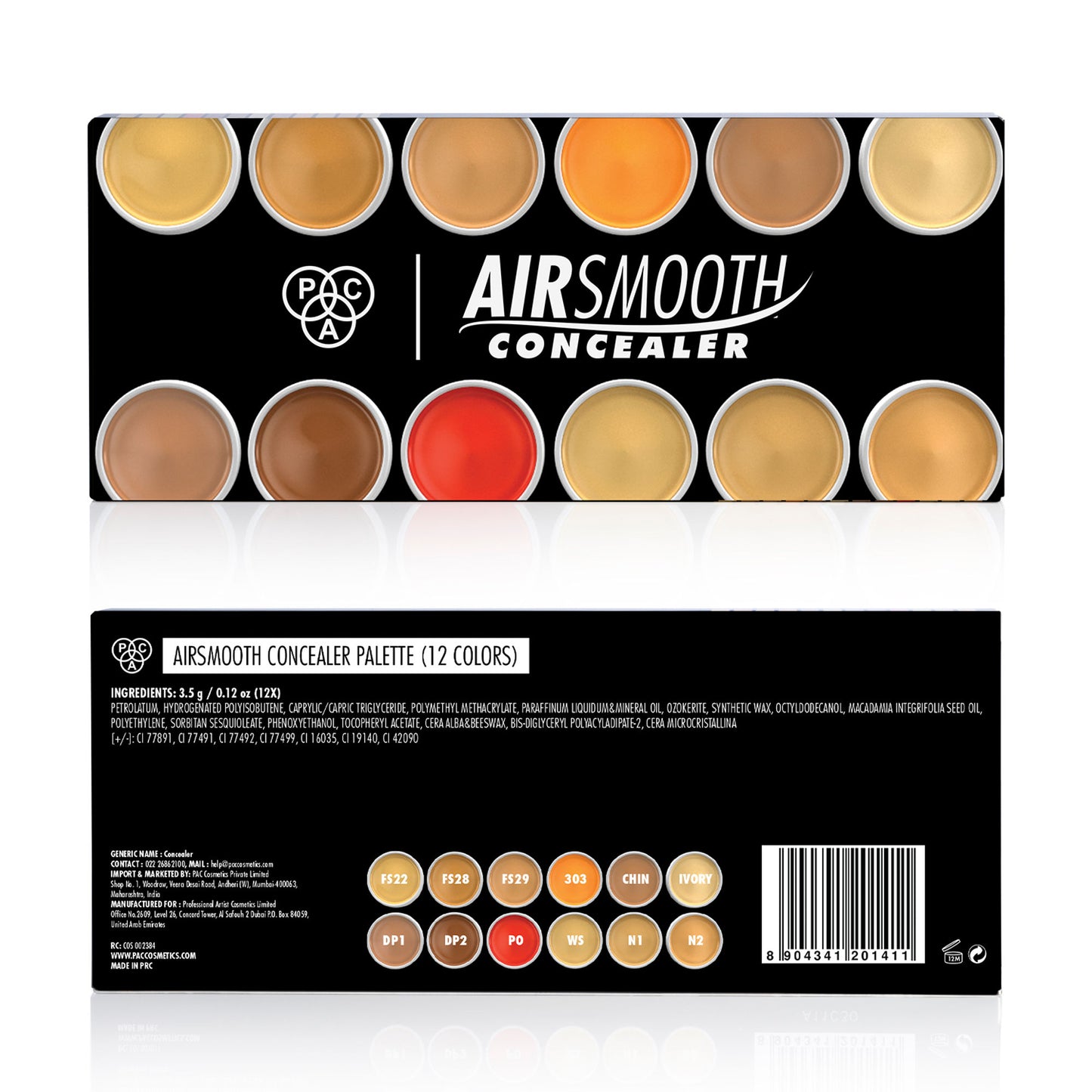 PAC Airsmooth Concealer X12