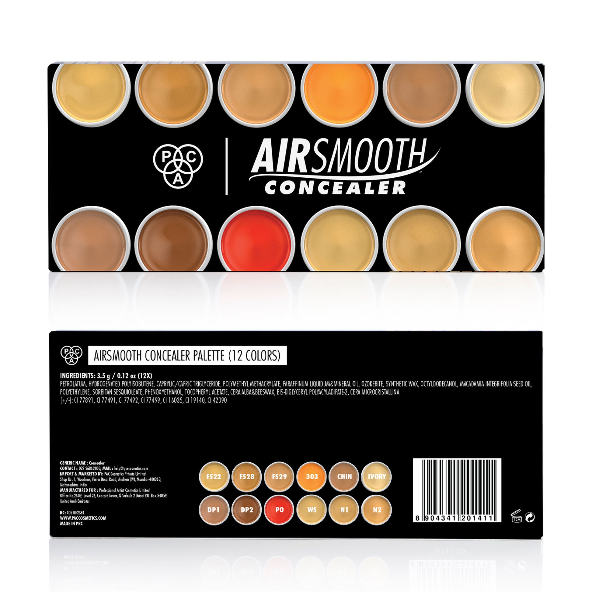 PAC Airsmooth Concealer X12
