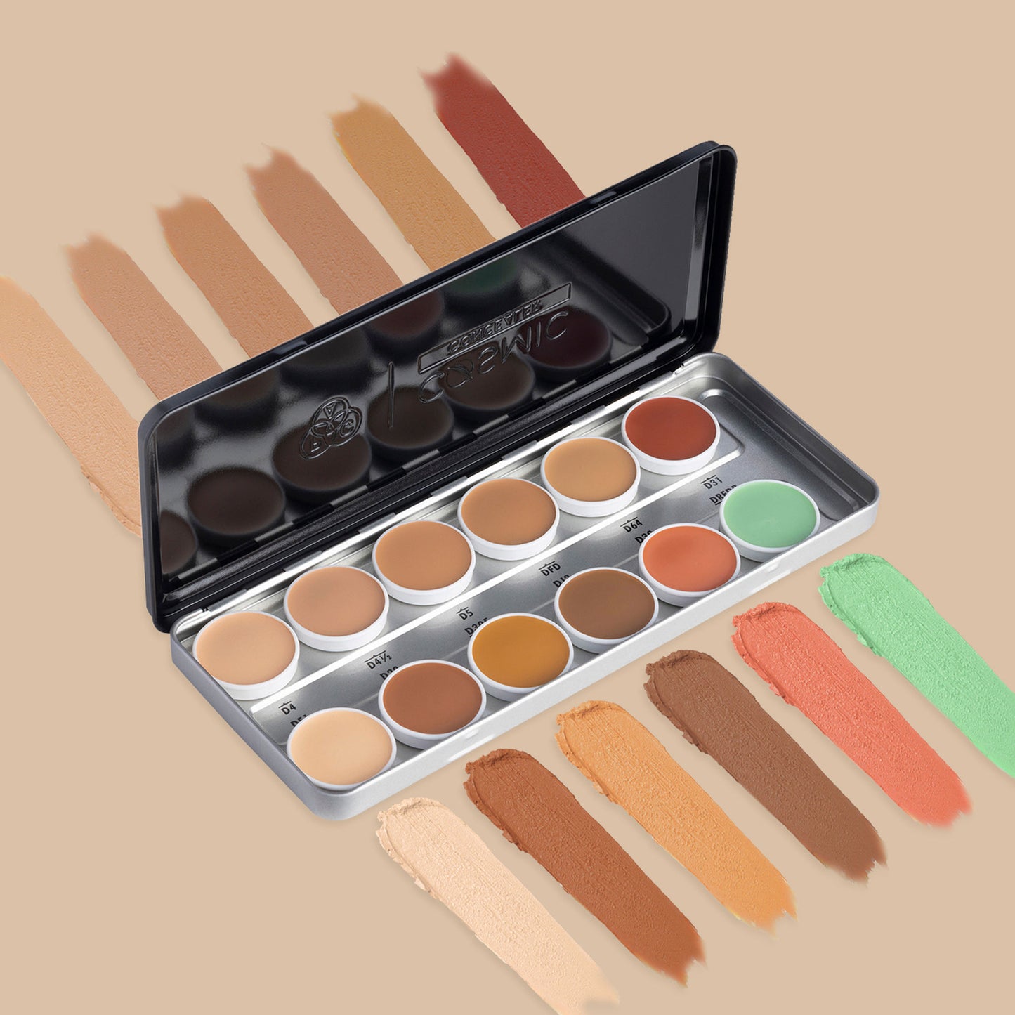PAC Cosmic Concealer Palette 12 Colors