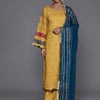 Dhiyona VA Women'sRound Neck Ethnic Motifs Embroidered Regular Kurta with Trousers & With Dupatta