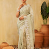 Dhiyona KS Women's Embellished Embroidered Saree