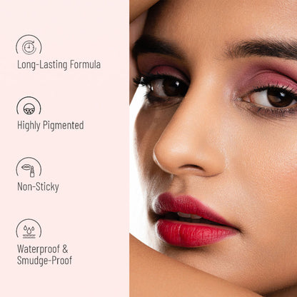 Swiss Beauty Ultra Smooth Matte Liquid Lipstick - 37 Berry Boom