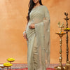 Dhiyona KS Women's Embellished Embroidered Saree