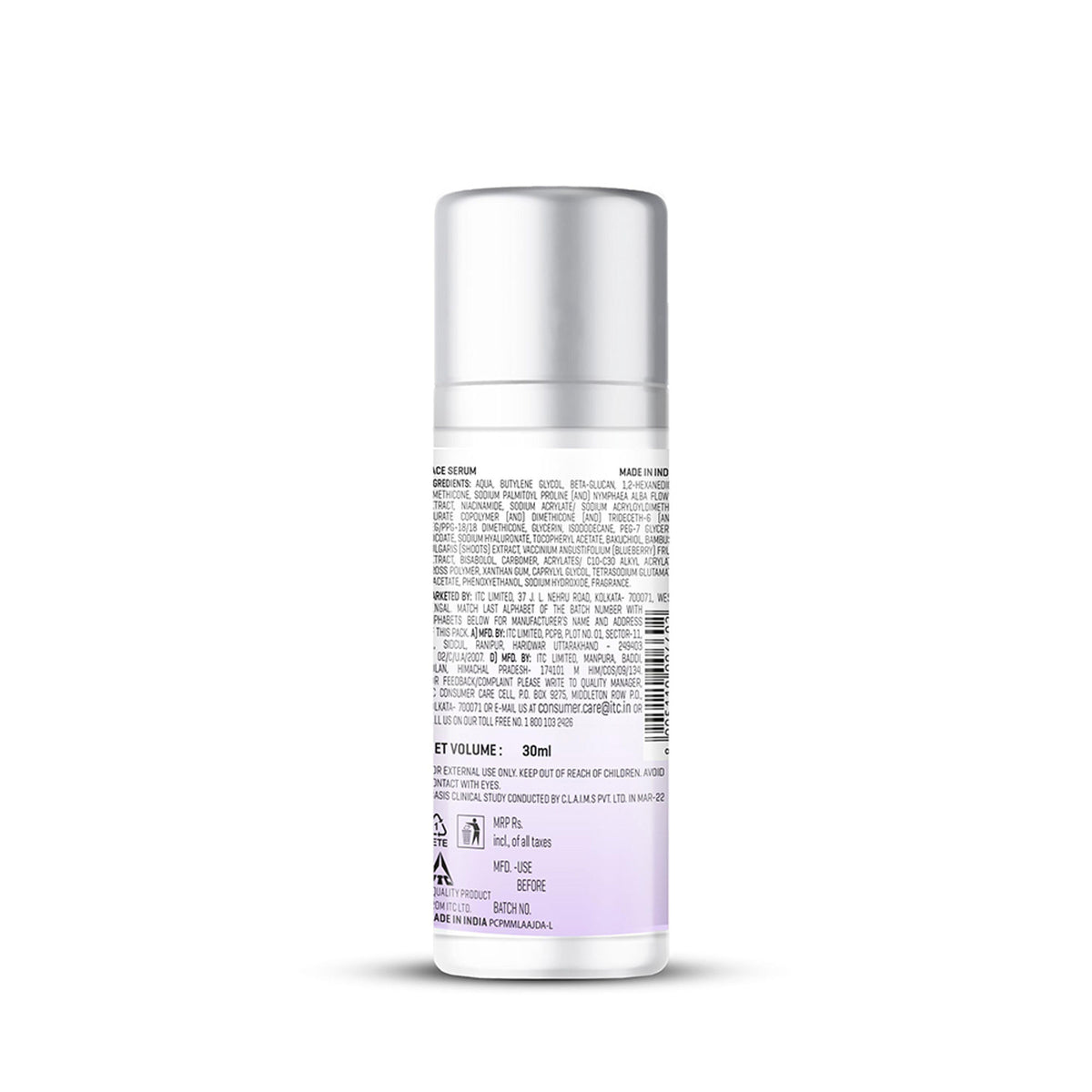 Dermafique De-Pigment Serum with Niacinamide and Hyaluronic Acid, reducing skin pigmentation and brightening complexion.