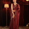 Dhiyona KS Women's Embellished Beads and Stones Woven Design Saree