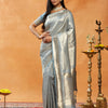 Dhiyona KS Women's Woven Design Zari Banarasi Saree