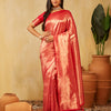 Dhiyona KS Women's Woven Design Zari Banarasi Saree