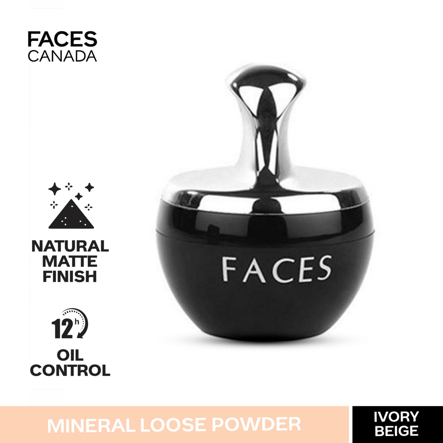 Faces Canada Mineral Loose Powder - Ivory Beige 02
