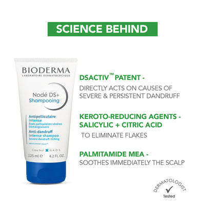 Bioderma Anti Dandruff Intense Shampoo Node DS+ For Hair & Scalp Care