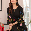 Dhiyona IE Printed Pure Cotton A-Line Tunic & Trousers Co-Ord Set