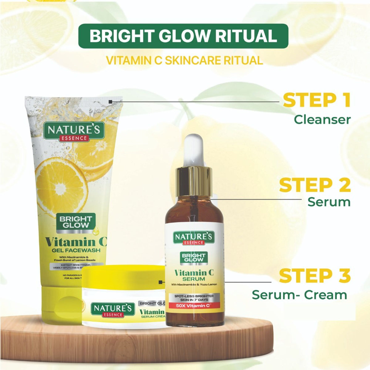 Nature's Essence V Bright Glow Vitamin C Face Serum