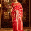 Dhiyona KS Women's Woven Design Zari Art Silk Banarasi Saree