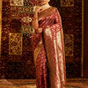 Dhiyona KS Women's Woven Design Zari Banarasi Saree