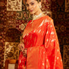 Dhiyona KS Women's Woven Design Zari Art Silk Banarasi Saree
