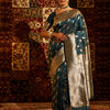 Dhiyona KS Women's Ethnic Motifs Woven Design Zari Banarasi Saree