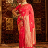 Dhiyona KS Women's Woven Design Zari Banarasi Saree