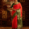 Dhiyona KS Women's Women Floral Woven Design Zari Art Silk designer Banarasi saree