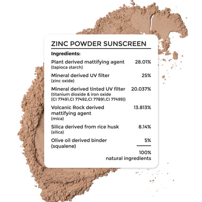 Brillare Zinc Powder Sunscreen SPF 50 - Bronze 03