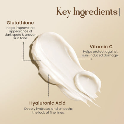 Glamveda Glutathione Sunscreen SPF 50 PA+++ with Vitamin C & E