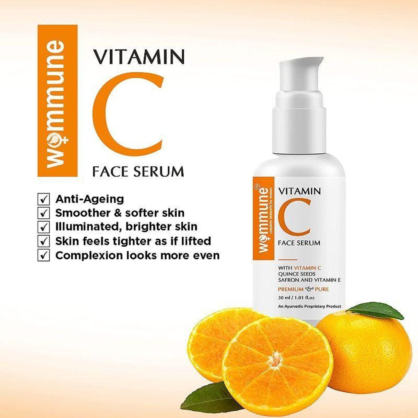 Wommune Vitamin C Face Serum