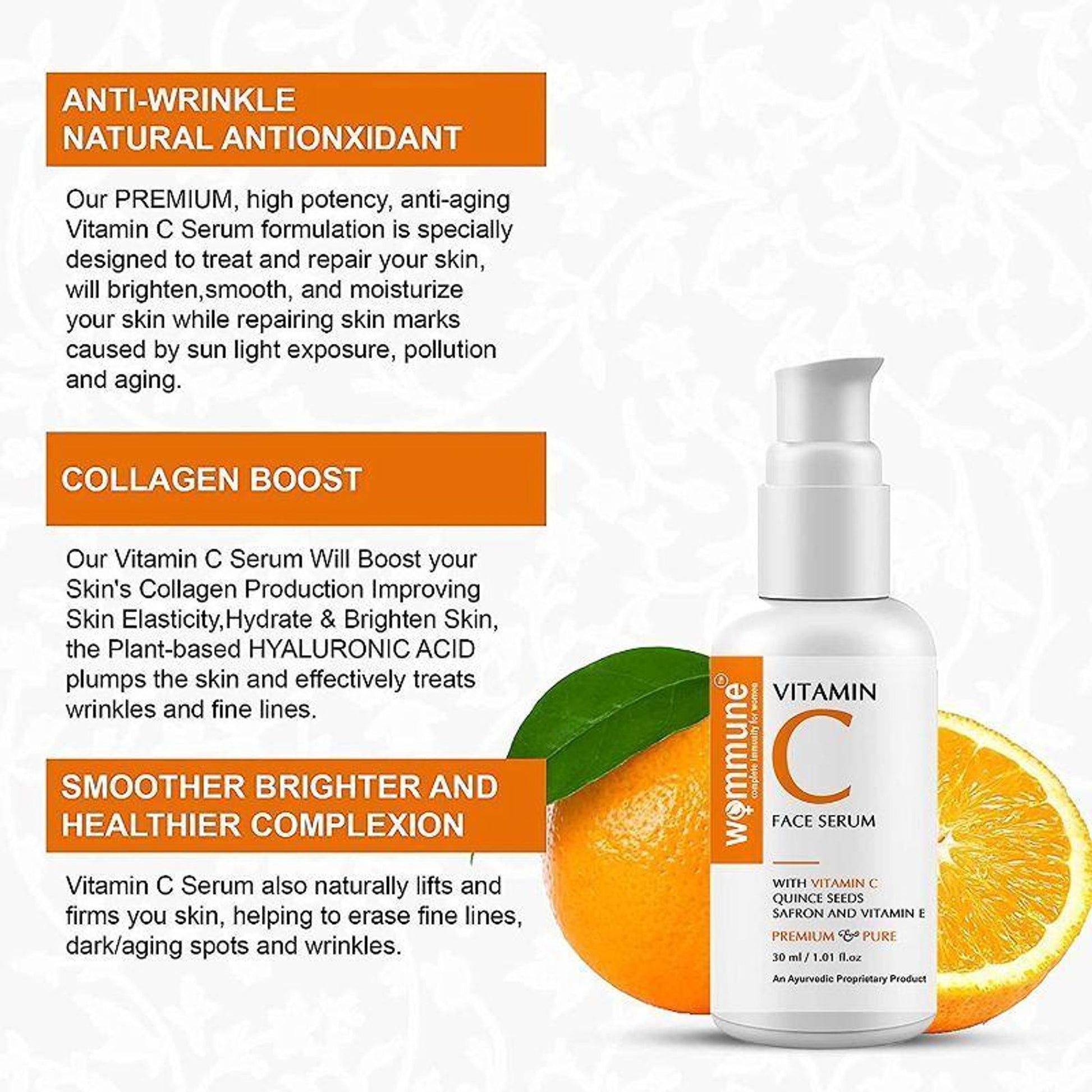 Wommune Vitamin C Face Serum