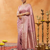 Dhiyona KS Women's Woven Design Ethnic Motifs Zari Banarasi Saree