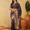 Dhiyona KS Women's Ethnic Motifs Woven Design Zari Banarasi Saree