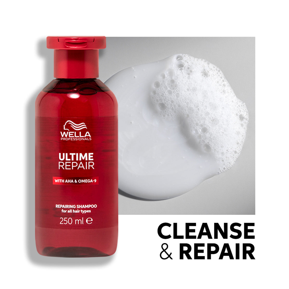 Wella Professionals Ultime Repair Shampoo Mini with AHA & Omega-9